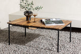 Most Buiten Salontafel - 100 x 65cm - Naturel Hout - Salontafels - Rebellenclub