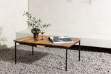Most Buiten Salontafel - 100 x 65cm - Naturel Hout - Salontafels - Rebellenclub
