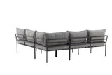 Most Hoekloungeset - Zwart - Loungesets - Rebellenclub