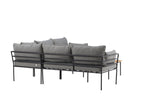 Most Hoekloungeset - Zwart - Loungesets - Rebellenclub
