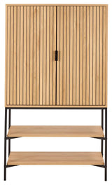 Namsos Wandkast - 140 x 80 cm - Licht Eiken