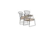 Naxos Loungeset - Zwart - Loungesets - Rebellenclub