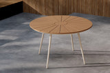 Nella Tuintafel - ø120cm - Beige - Ronde Tuintafels - Rebellenclub