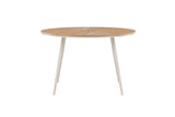 Nella Tuintafel - ø120cm - Beige - Ronde Tuintafels - Rebellenclub