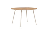 Nella Tuintafel - ø120cm - Beige - Ronde Tuintafels - Rebellenclub