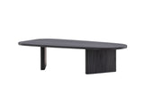 Norrtalje Bank - 130 x 65 - Zwart - - Rebellenclub