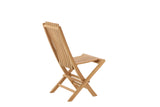 Olea Inklapbare Tuinstoel - Naturel Hout - Tuinstoelen - Rebellenclub
