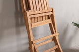 Olea Inklapbare Tuinstoel - Naturel Hout - Tuinstoelen - Rebellenclub