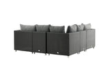 Orion Hoekloungeset - Zwart - Loungesets - Rebellenclub