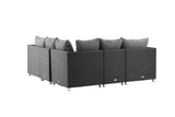 Orion Hoekloungeset - Zwart - Loungesets - Rebellenclub
