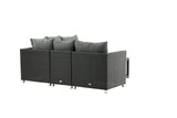 Orion Hoekloungeset - Zwart - Loungesets - Rebellenclub