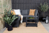 Orion Hoekloungeset - Zwart - Loungesets - Rebellenclub