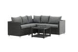 Orion Hoekloungeset - Zwart - Loungesets - Rebellenclub