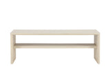 Ornella Salontafel - 110 x 50 cm - Whitewash - - Rebellenclub