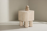 Osfjord Bijzettafel - 40 x 40 - Beige - - Rebellenclub