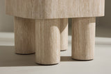 Osfjord Bijzettafel - 40 x 40 - Beige - - Rebellenclub
