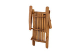 Papavero Tuin Ligbed - Naturel Hout - Ligstoelen - Rebellenclub