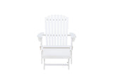Papavero Tuin Ligbed - Wit Hout - Ligstoelen - Rebellenclub