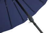 Poppy Parasol - ø270cm - Blauw - Parasols - Rebellenclub