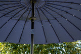 Poppy Parasol - ø270cm - Blauw - Parasols - Rebellenclub