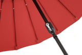 Poppy Parasol - ø270cm - Rood - Parasols - Rebellenclub