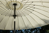 Poppy Parasol - ø270 cm - Beige  - Parasols - Rebellenclub