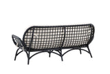 Quarto 3-Zits Tuinbank - Zwart - Tuinbanken - Rebellenclub