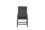 Quell Verstelbare Tuinstoel - Set van 2 - Zwart - Tuinstoelen - Rebellenclub