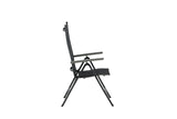 Quell Verstelbare Tuinstoel - Set van 2 - Zwart - Tuinstoelen - Rebellenclub