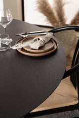 Roskilde Eetkamertafel Rond - Zwart Ø140cm - Eetkamertafels - Rebellenclub