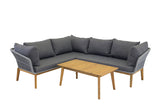 Salsa Hoekloungeset - Grijs - Loungesets - Rebellenclub