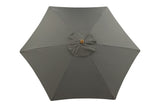 Santi Parasol - ø250cm - Grijs - Parasols - Rebellenclub