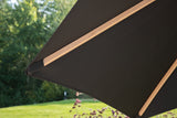 Santi Parasol - ø250cm - Zwart - Parasols - Rebellenclub