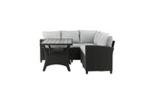 Senna Hoekloungeset - Zwart - Loungesets - Rebellenclub