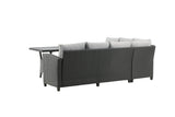 Senna Hoekloungeset - Zwart - Loungesets - Rebellenclub