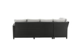 Senna Hoekloungeset - Zwart - Loungesets - Rebellenclub