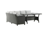 Senna Hoekloungeset - Zwart - Loungesets - Rebellenclub