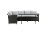 Senna Hoekloungeset - Zwart - Loungesets - Rebellenclub