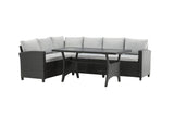 Senna Hoekloungeset - Zwart - Loungesets - Rebellenclub