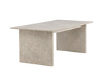 Signa Eetkamertafel - 200x100cm - Beige
