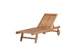 Solario Tuin Ligbed - Naturel Hout - Ligstoelen - Rebellenclub