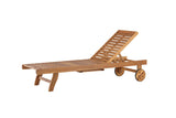 Solario Tuin Ligbed - Naturel Hout - Ligstoelen - Rebellenclub