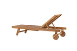 Solario Tuin Ligbed - Naturel Hout - Ligstoelen - Rebellenclub