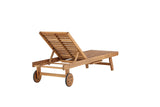 Solario Tuin Ligbed - Naturel Hout - Ligstoelen - Rebellenclub