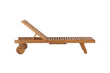 Solario Tuin Ligbed - Naturel Hout - Ligstoelen - Rebellenclub