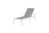 Solis Tuin Ligbed - Set van 2 - Wit - Ligstoelen - Rebellenclub