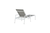 Solis Tuin Ligbed - Set van 2 - Wit - Ligstoelen - Rebellenclub