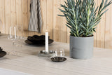 Solis Tuintafel - 205 x 90cm - Wit - Rechthoekige Eetkamertafels - Rebellenclub