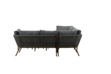 Syros Hoekloungeset - Bruin - Loungesets - Rebellenclub
