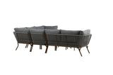 Syros Hoekloungeset - Bruin - Loungesets - Rebellenclub